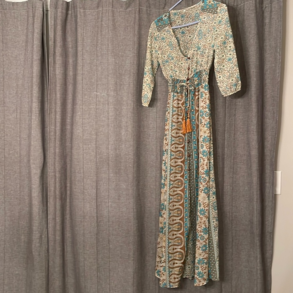 Women’s long sheer cover up, size Small